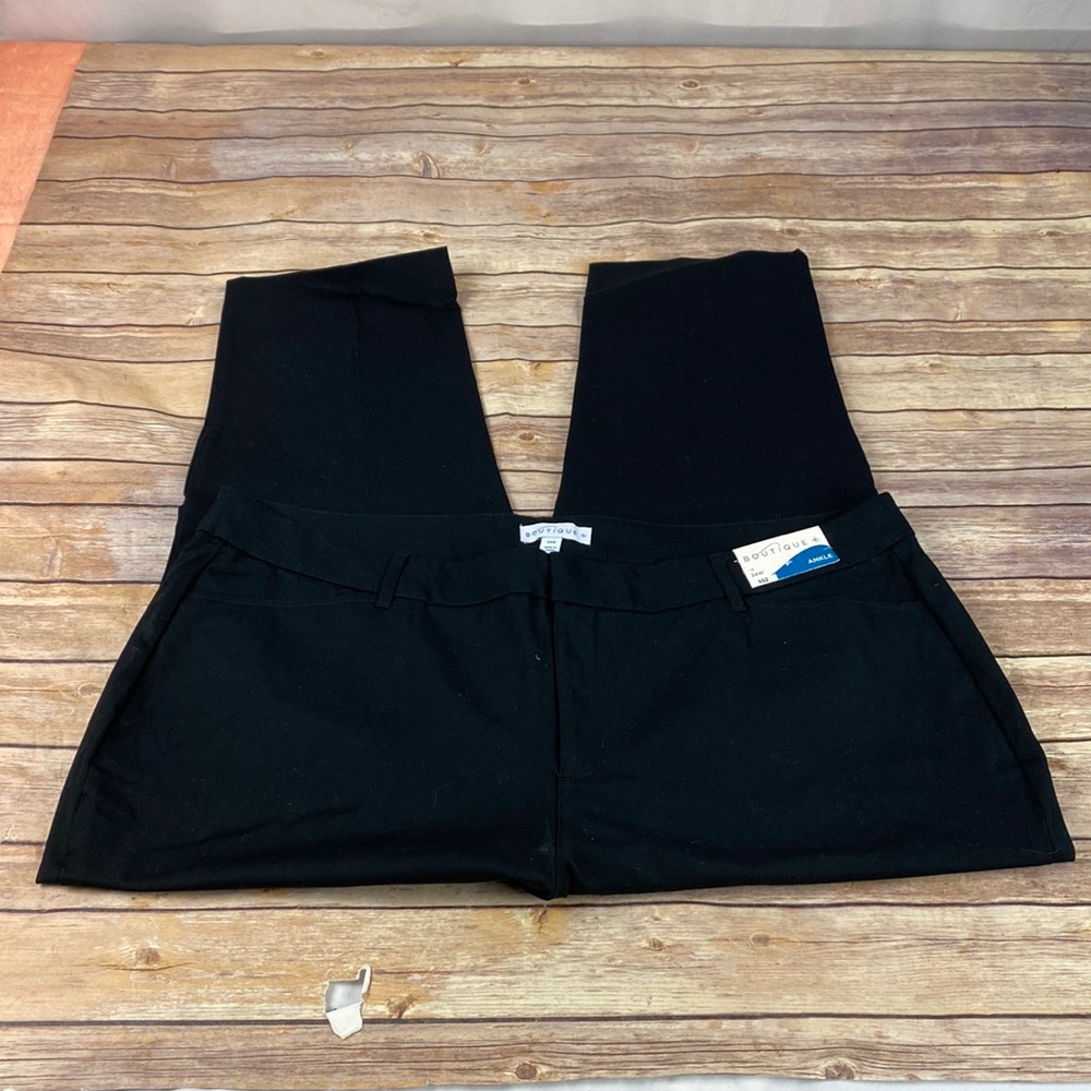 Boutique 2 Pocket Stretch Slacks 24w